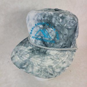 Pit Maintenance Hat Snapback Baseball Vintage 80s Cap nylon Dad Trucker